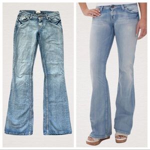 BKE Star 20 Flare Jeans Light Wash Size 27